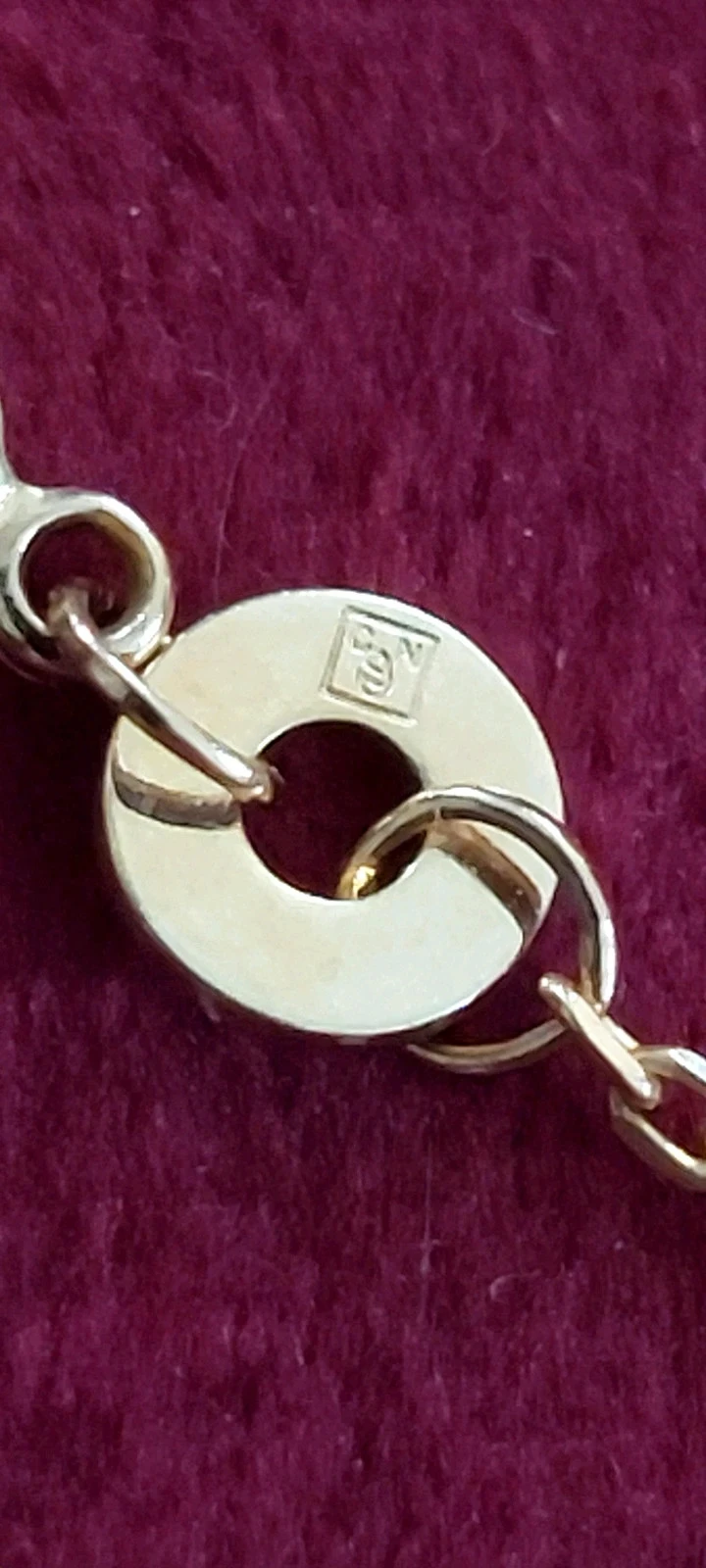 Collier Croissant de Lune / Soleil Levant – Plaqué Or 18k – Marque CN Paris – photo 5
